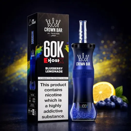 Al Fakher Crown Bar E Hose X Shisha 60K best