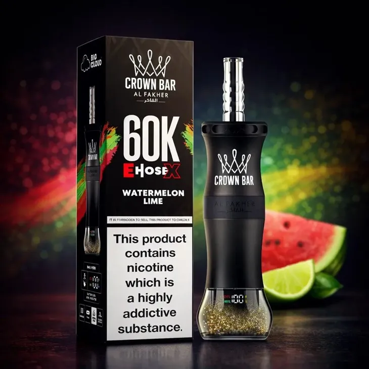 Al Fakher Crown Bar E Hose X Shisha 60K suppliers