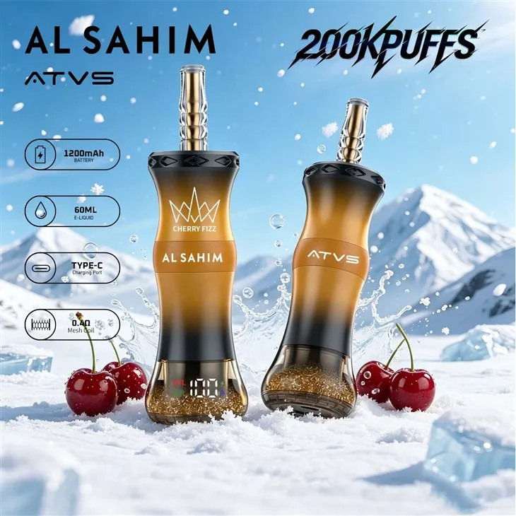 ATVS AL SAHIM 200K Puffs Vape price