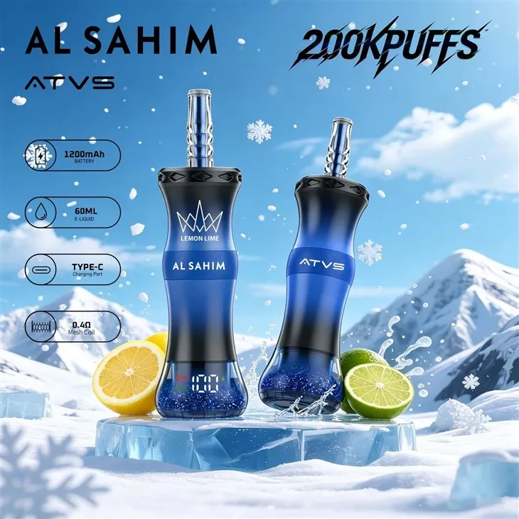 ATVS AL SAHIM 200K Puffs Vape best