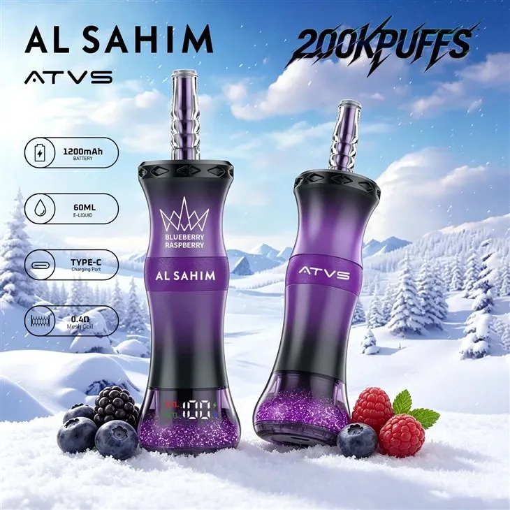 ATVS AL SAHIM 200K Puffs Vape high quality