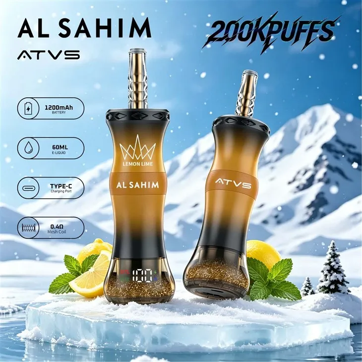 ATVS AL SAHIM 200K Puffs Vape high quality