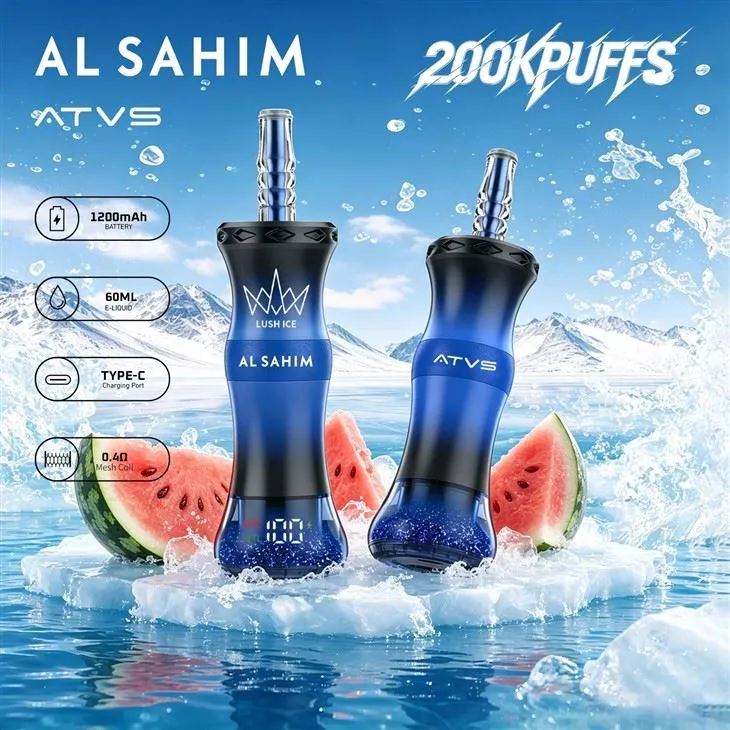 ATVS AL SAHIM 200K Puffs Vape suppliers