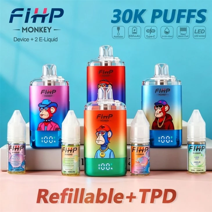 FIHP 30K PUFFS Refillable & TPD high quality