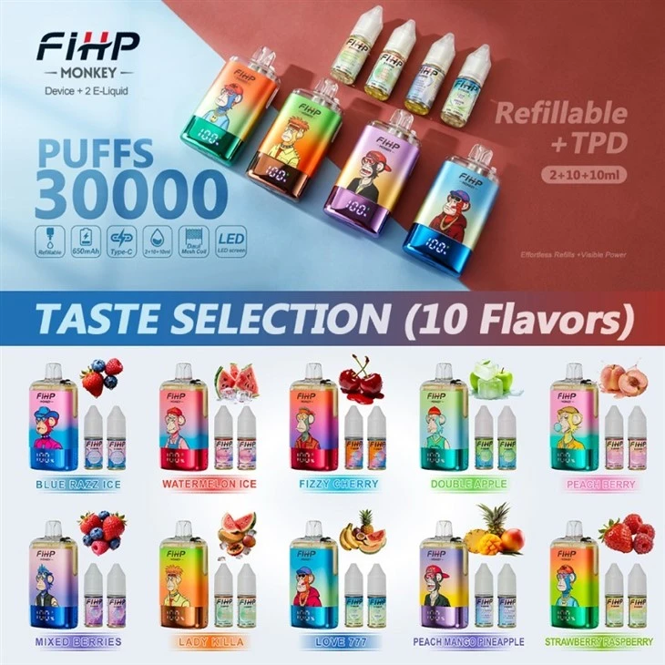 FIHP 30K PUFFS Refillable & TPD suppliers