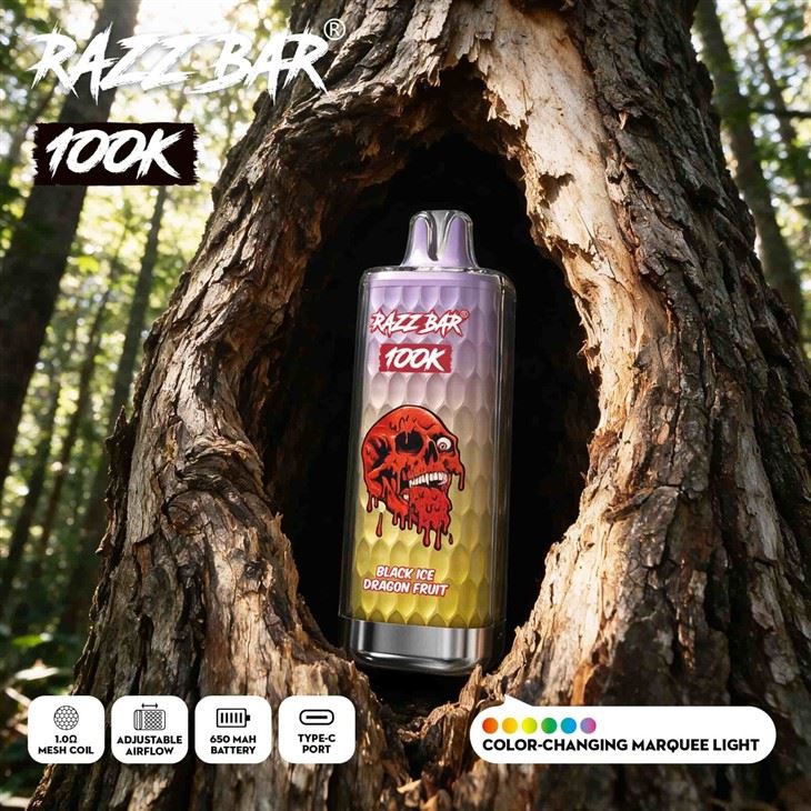 Razz Bar 100K 100000 Puffs Disposable Vape |EU Warehouse high quality