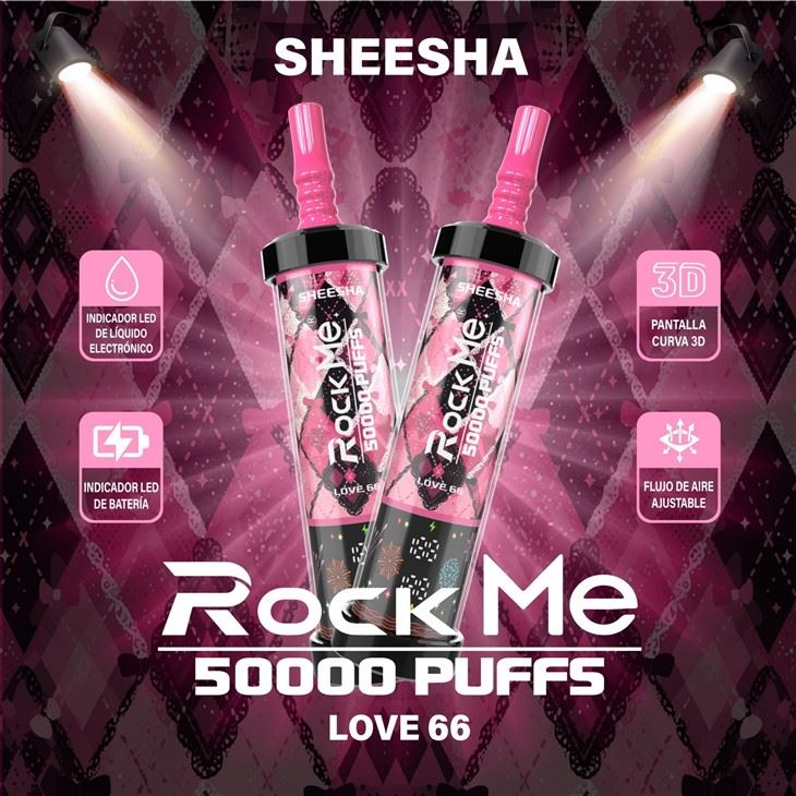 Rockme Sheesha 50000 Puffs high quality