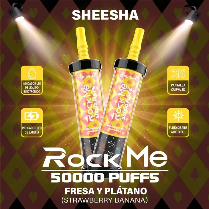 Rockme Sheesha 50000 Puffs manufacturers