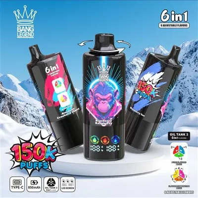 Bang Legend 6in1 150K Puffs